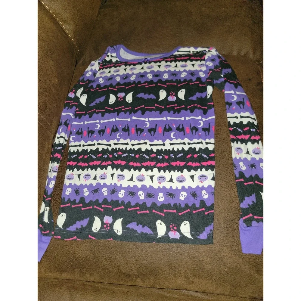 Gymboree gymmies pajamas fall Halloween ghost cat bat size 12